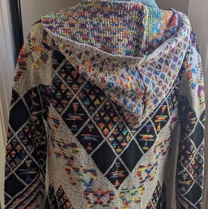 Northern Angel Long Aztec cardigan